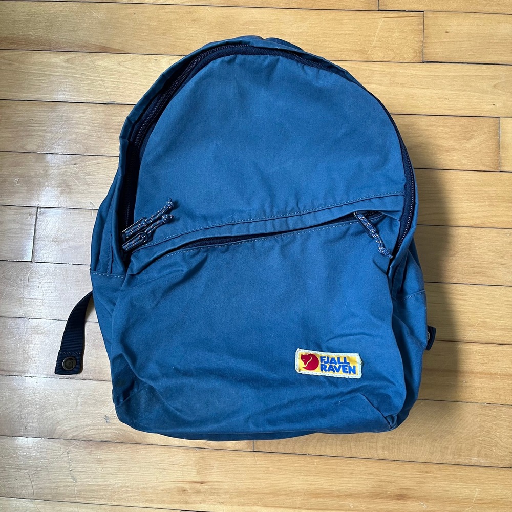 Fjallraven Vardag 16 Backpack Storm Blue G-1000 Retro Daypack 27242